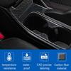 4 шт. Накладка на центральный подстаканник из углеродного волокна для Honda Civic Coupe 2013-2015