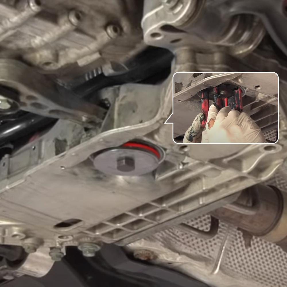 Engineering Dog Bone Engine Mount Insert Kit Street Fits FOR VW CC 09 + 2.0 TSI COLOR RED