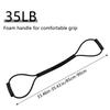 30/35 pounds Fitness Resistance Band Easy to Carry General Fitness Cardio Equipment Suitable for Increase Coordination