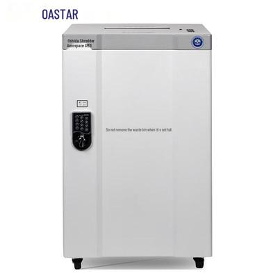 Шредер OASTAR GM11 с высоким уровнем безопасности, измельчающий в крошку, с вилкой CN (адаптер в комплекте)