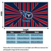 Tennessee Titans Print Flannel Blanket High Quality Warm Comfortable Cover for All Seasons Perfect for Gifts Home Decor
