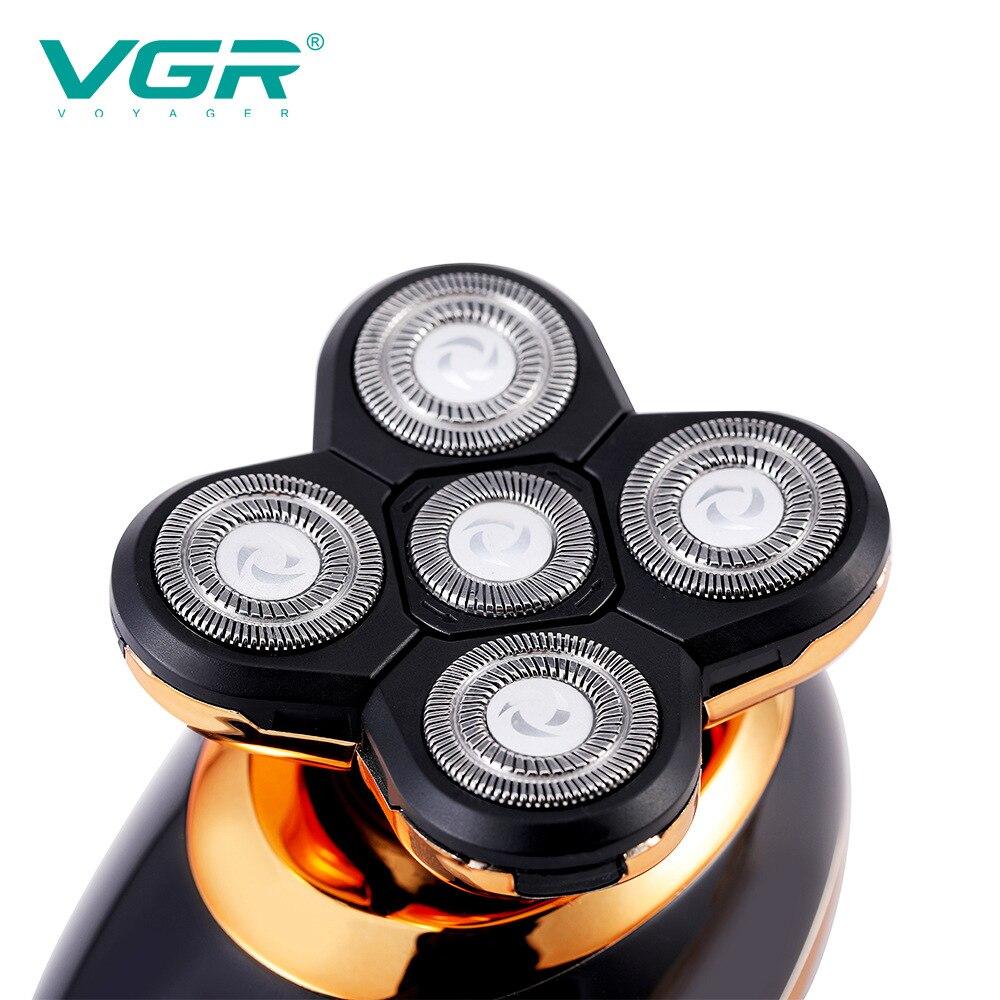 5in1 Multi-cutting IPX7 LCD Display Electric Razor Cut Zero Beard Trimmer Nose Ear Grooming Multi-use Bald Shaver