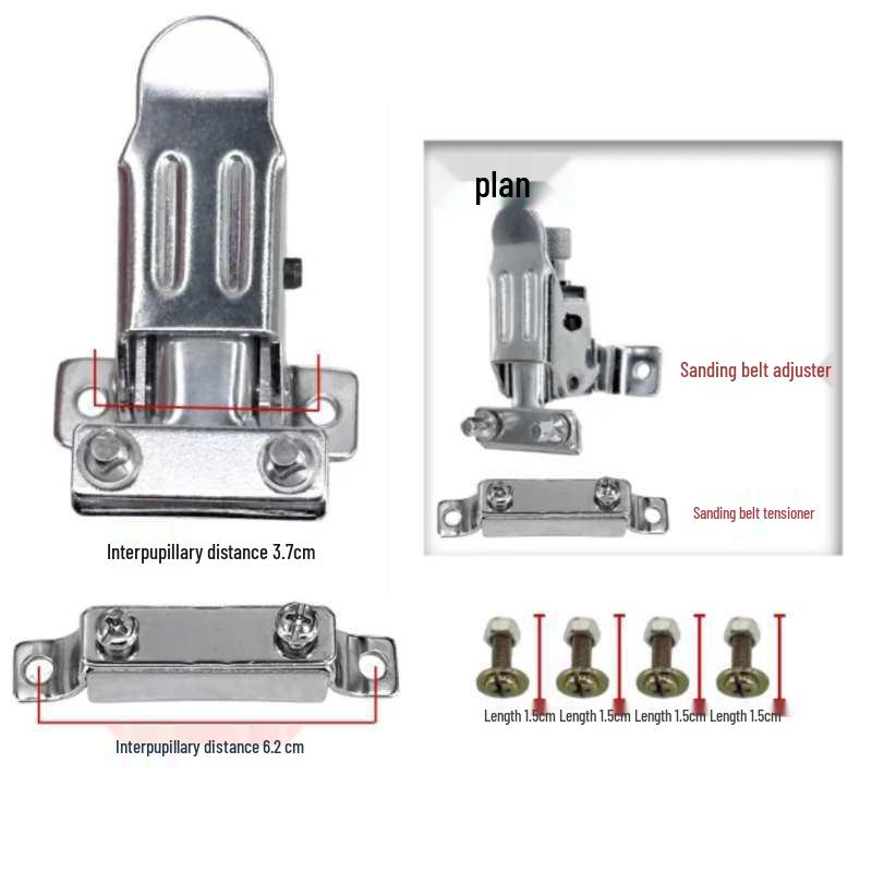 Jazz Cajon Drum Accessories: Plastic Pull Rod, Sand Strip, Spring-Tensioned Snare Strings