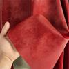Red 100x145cm PU Leather Fabric Soft Waterproof Clothing Apparel Sewing Fabric for By The Meter Diy Material Wholesale Cloth