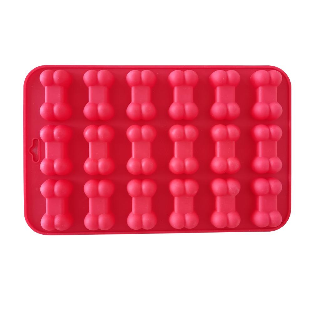 High Temperature Resistance Dog Paw Baking Moulds Easy Demoulding Candy Mold Bone Ice Trays  Jelly