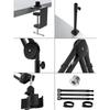 [Improved Version That Is Longer and Taller] Microphone Boom Arm, Microphone Arm, Microphone Stand, Arm for Condenser Microphones, for Dynamic Microph