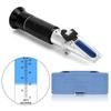 Hand Held 0-100% Alcohol Refractometer ATC Spirits Tester Meter Alcoholometer Liquor Wine Content Tester with Retail Box 48% Off
