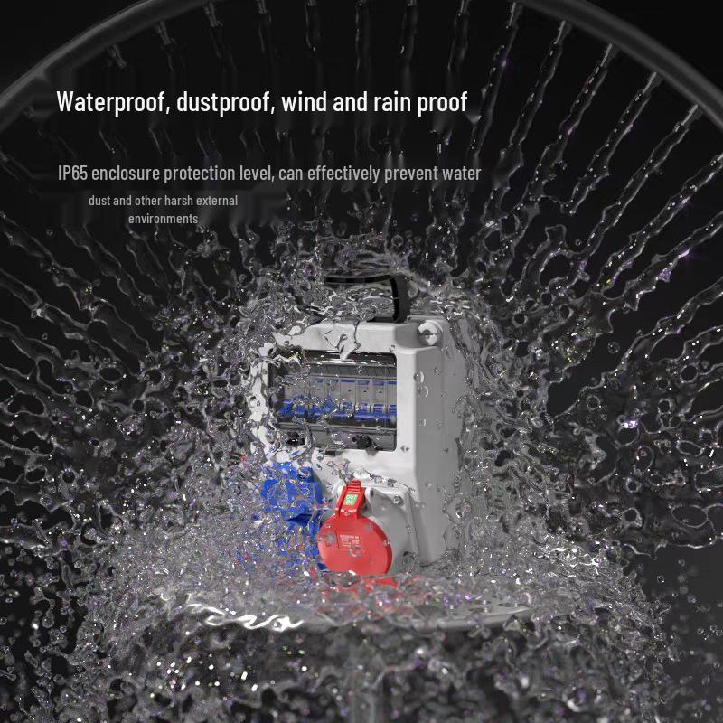 Qingze Outdoor Waterproof Industrial Socket Bag - Mobile Plastic Distribution Box for Maintenance