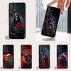 Улыбающийся Арт Любовь Смерть Телефон Для Samsung A30,71,51,S20,10,9,Ultra,FE,Lite, S21,23,22,PIus, Прозрачный, Силиконовый Чехол
