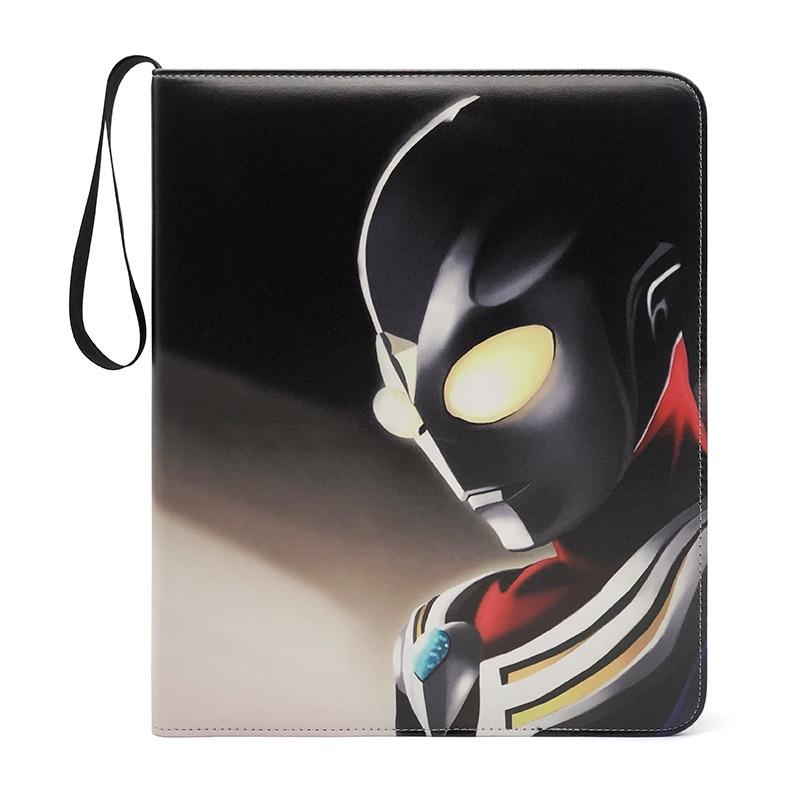 3x3 900 шт. держатель для карт Ultraman аниме-игровой переплет держатель для карт на молнии емкость книги для альбома R SR TGR GP папка для коллекционирования детские игрушки