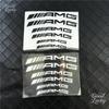 YDC4   Fashion 6pcs Car Styling Dustproof Stickers For Mercedes Benz AMG A C E R M class CLA GLA W204 W210 W124 W205 W203 Auto Goods
