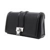 MICHAEL KORS Padlock chain shoulder strap cow leather messenger bag shoulder crossbody bag women's black
