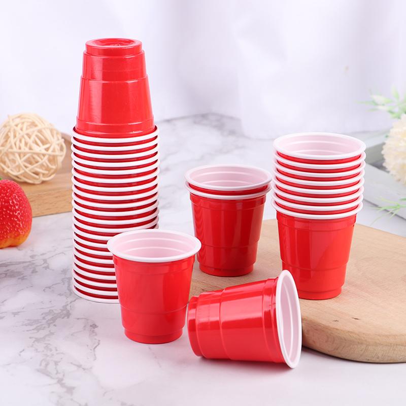 50 шт. 2 унции одноразовые пластиковые стаканчики для детского душа рождественского свадебного дня рождения декора питьевые стаканчики бар ресторан принадлежности