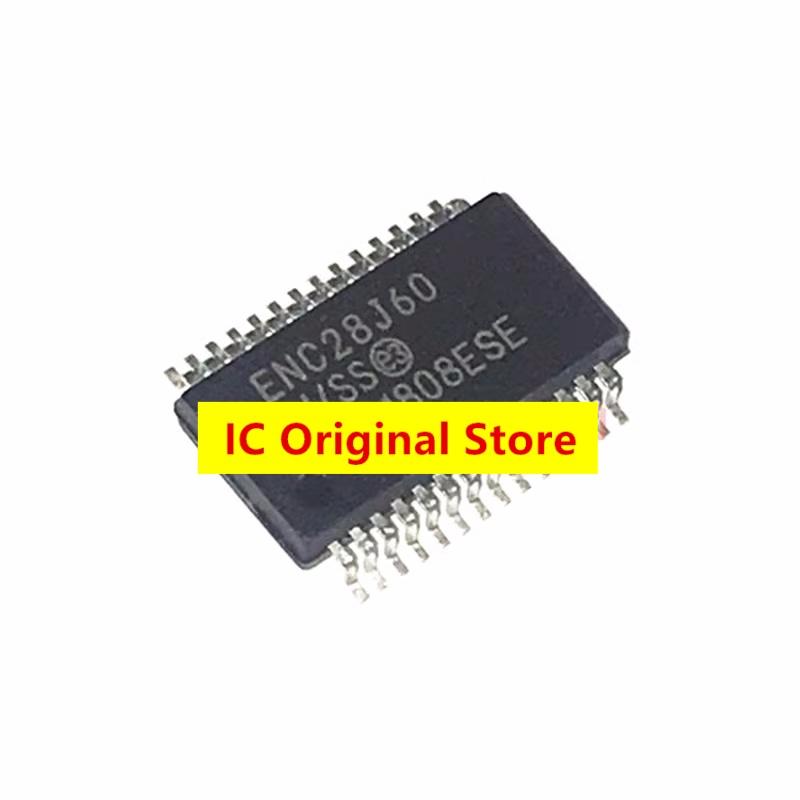 ENC28J60-I/SS Original Genuine Product ENC28J60 Ethernet Controller Chip IC 28J60 SSOP-28 28J60-I/SS