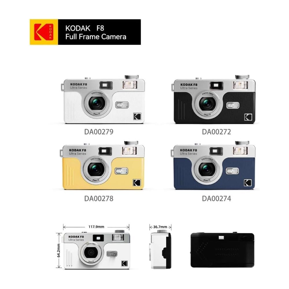 KODAK Film Camera ULTRA F8 (Authentic Product in China) (WHITE)