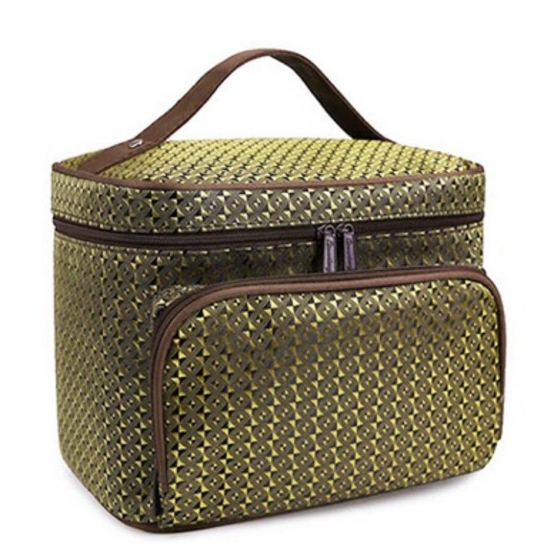 Косметички Полосатый узор Косметичка Дорожная большая косметичка