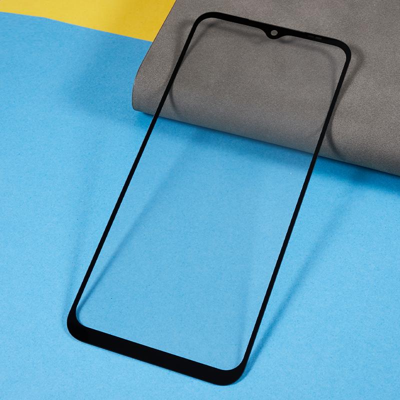 For Samsung Galaxy A14 4G A145 Front Screen Glass Lens+OCA Adhesive Replacement Parts (without Logo)