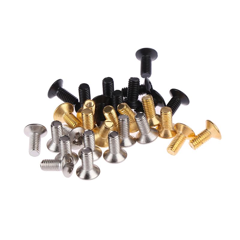 10-Pcs M3 Thread Pickup Selector Screws  - 3-Way 5-Way Toggle Switch Replacement Parts for Electric Guitars