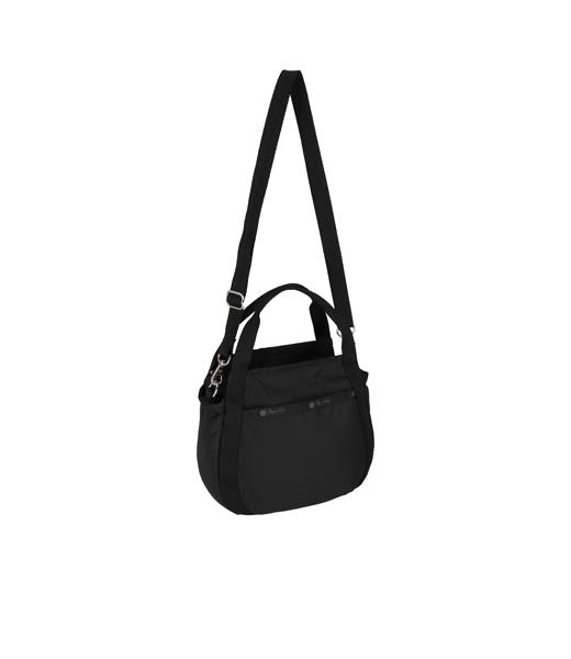 Lesportsac Черная маленькая сумка через плечо Jenny из переработанных материалов [8056.R086]