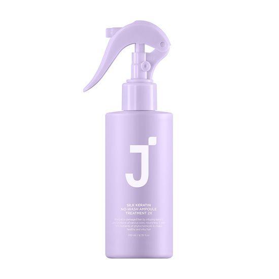 J.Sup Silk Keratin No-Wash Ampoule Treatment 2X 200ml