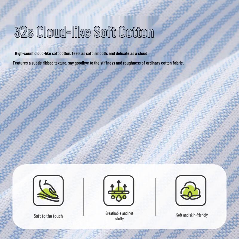Kuwami Boys' Long-Sleeve Whale Embroidery Cotton Shirt