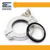 KF10 KF16 KF25 KF40 KF50 Aluminum Vacuum Clamp With Centering Ring , LS06