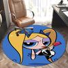 Powerpuff Girls Chair Mat Round Carpet - Home Decor, Sofa Rug, Office Mat, Gift for All Rooms0496b