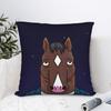 Аниме B-BoJack H-Лошадиная Подушка Милый Смешной Наволочка Для Стула Дивана Домашний Декор Принт Наволочка на Подушку Подарок на День Рождения