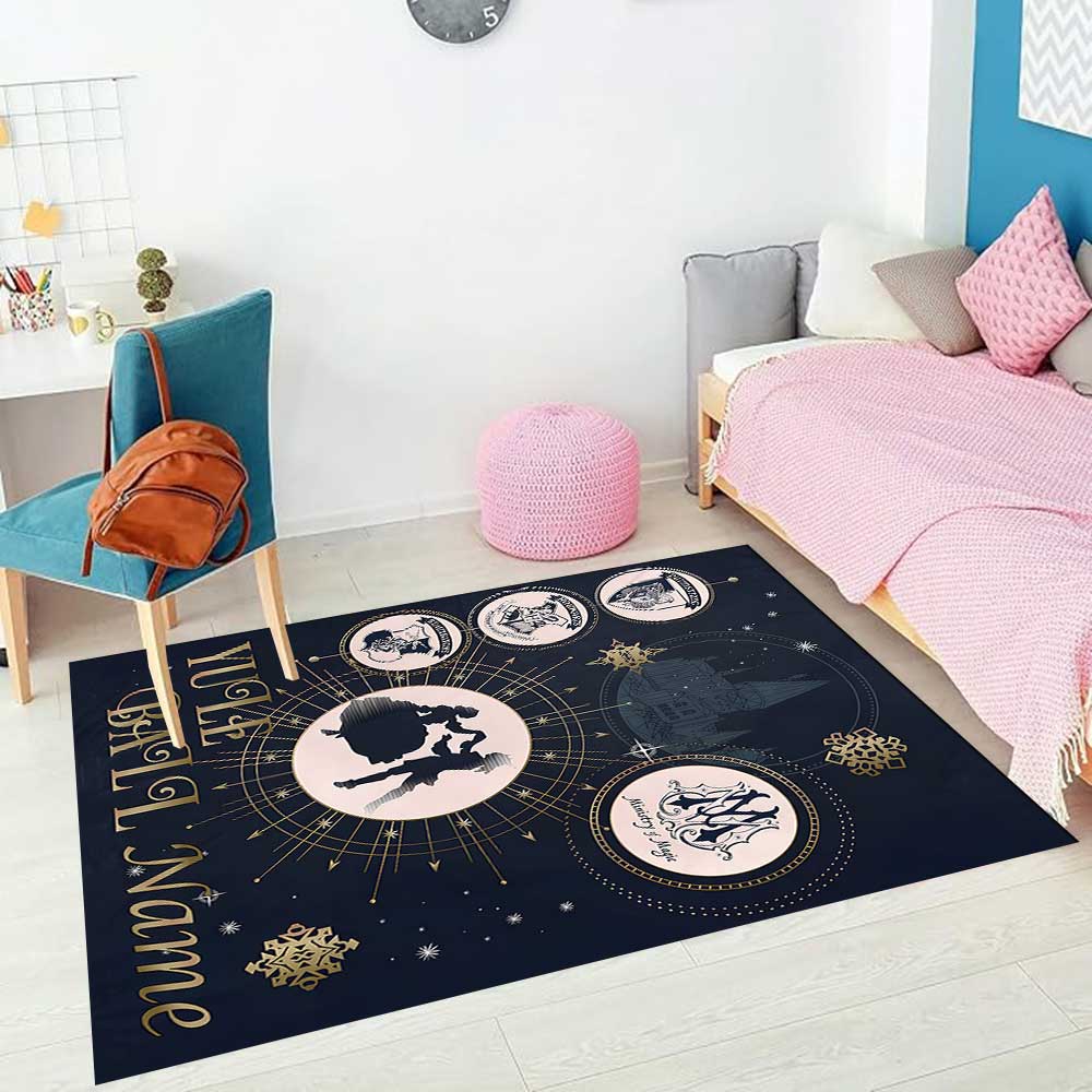Warner Bros. Works (6) Customize your name rug, office chair cushion, home bedroom living room gift.