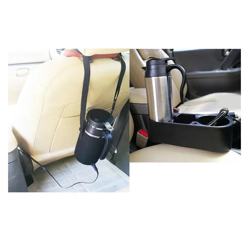 1000 мл автомобильный электрический чайник из нержавеющей стали с подогревом, чайник с контролем температуры, чашка для нагрева воды, кофе, чая