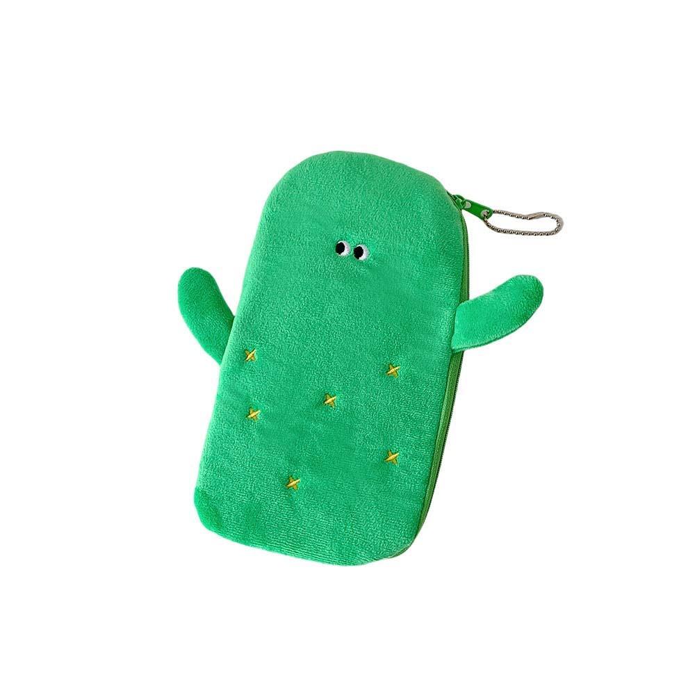 Watermelon Banana Animal Stationery Bag Plush Korean Style Pencil Case  Children