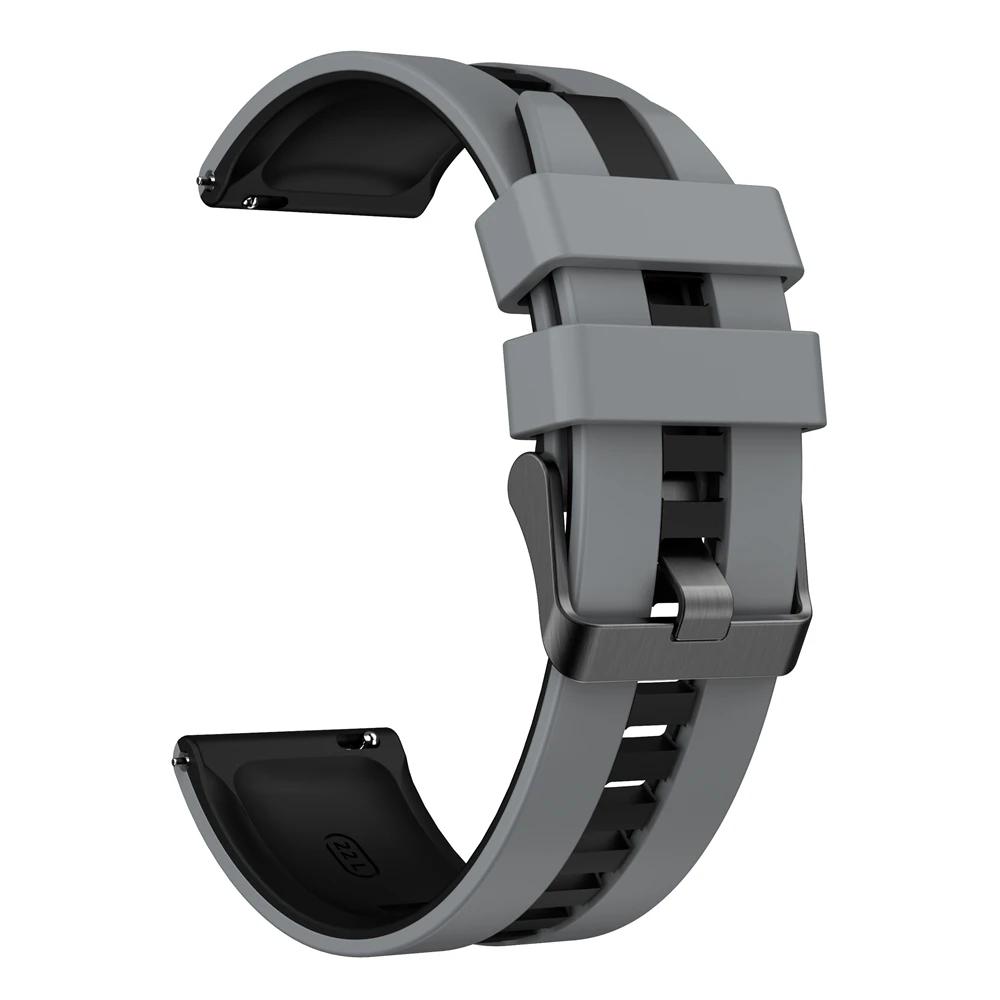 Силиконовый ремешок 22 мм 20 мм для HUAWEI WATCH GT 5 Pro 46 мм Браслет GT5 GT 4 3 42 мм HONOR Magic Watch 4 GS Pro ES Запасной браслет
