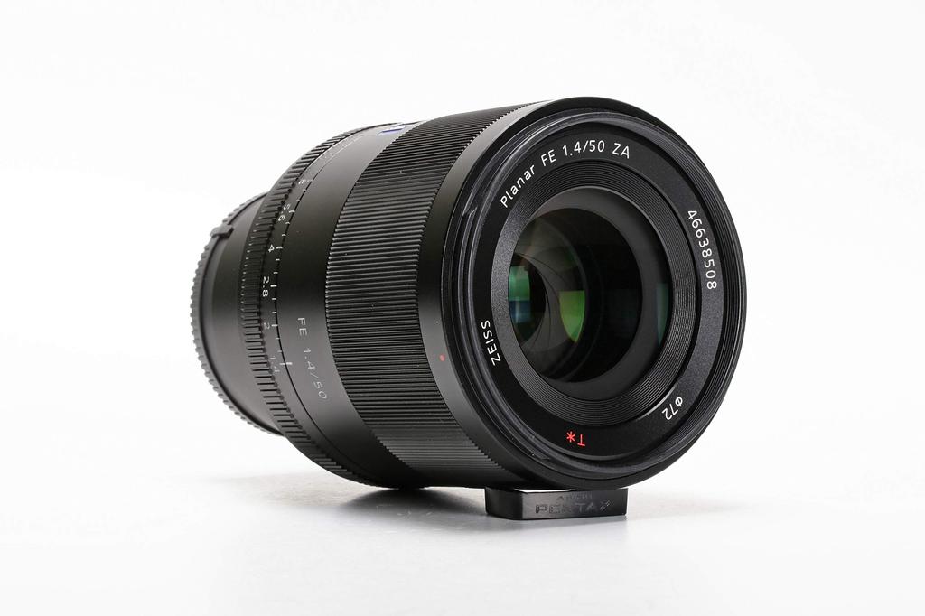 Sony Стандартный однофокусный объектив полноразмерного плоского объектива FE 50 мм ZA Zeiss для цифровой однообъективной камеры, оригинальный объектив SEL50F14Z T F1.4 [крепление E]