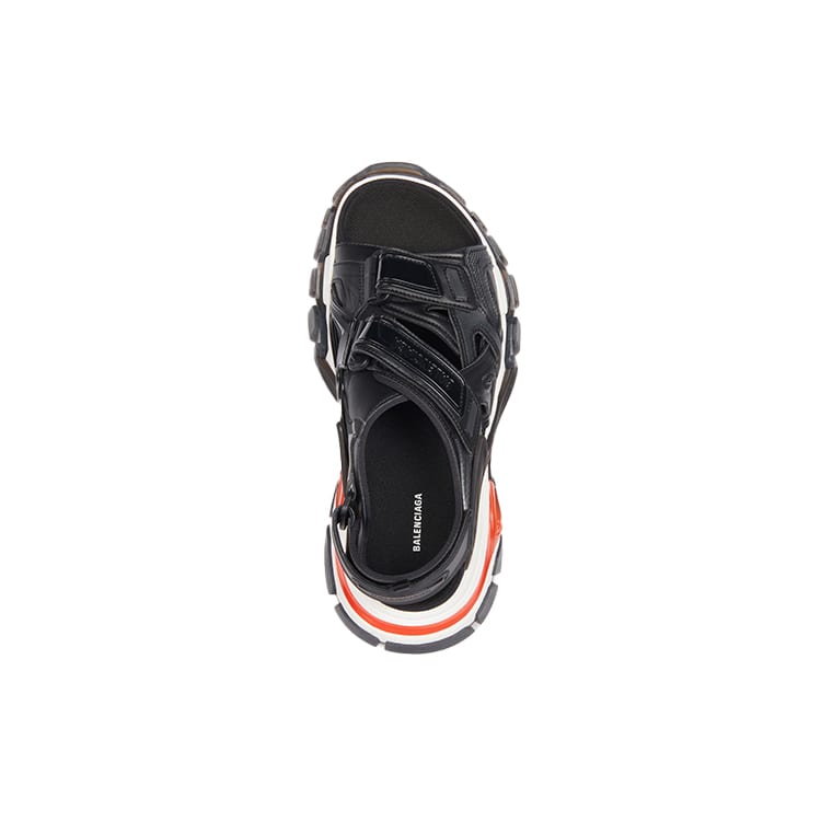 Balenciaga Сандалии Track 2.0 'Черный Красный' Женские 655948W2CC31096