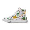 Chuck Taylor All Star High Top Kids Canvas Shoes Kids Sneakers White Green 671101C1