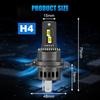 2 шт. 30000LM Canbus H4 светодиодные лампы для фар 9003 HB2 лампа дальнего и ближнего света автомобильный свет турбо светодиодный фара для мотоцикла авто мото лампа 6500K 12V
