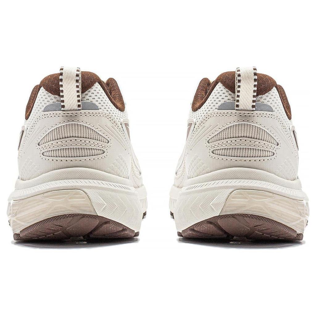 Li Ning Fuyao V2 Амортизирующие Скользкие Устойчивые к истиранию Низкие Беговые кроссовки Женские Жемчужно-белый ARXT022-3