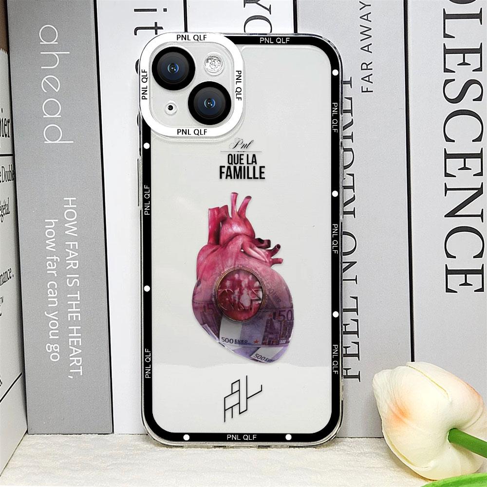 Чехол для телефона PNL QLF Рэпер Певец для IPhone 15 14 13 12 11 Pro Max Mini 8 7 15Plus SE2 X XS XR Coque Fundas Силиконовый Прозрачный Чехол