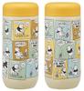 Skater Stainless Steel Water Bottle 330ml Disney Winnie the Pooh Comic Insulated One-Touch Gasket SMGD4-A