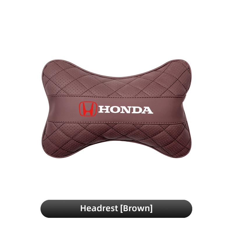 AQL1 Car Seat Headrest Neck Pillow Waist Cushion Accessories For Honda Civic Fit Accord City Vezel CR-V S660 Odyssey HR-V Insight