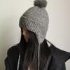 Women'S Knitted Hat Autumn And Winter  Warm Earmuffs Korean Style Hat
