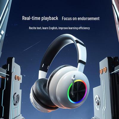 Ретро Граммофон Bluetooth Наушники KE-29 с RGB Подсветкой