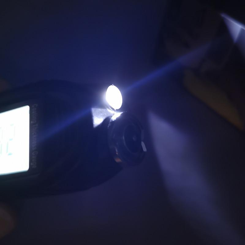 Yunombo YNB-220 New Car Paint Thickness Gauge Film Coating Thickness Meter Thickness Tester with LED Flashlight and Zn Function