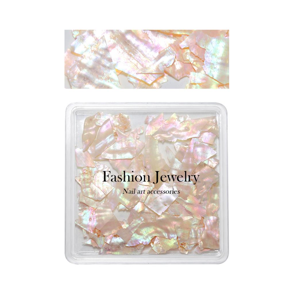 Наклейки для нерегулярного нейл-арта, украшения для накладных ногтей, глиттер, наклейки с ракушками, DIY маникюрные украшения, шармы для ногтей, декор