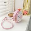 Children's Messenger Bag Adjustable Wide Strap Travel Handbag New Kids Crossbody Bag Girl Cute Donut Girl Shoulder Bag