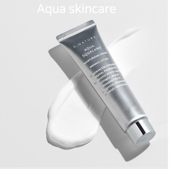 S.NATURE Увлажняющий крем с аква скваланом (6 вариантов)