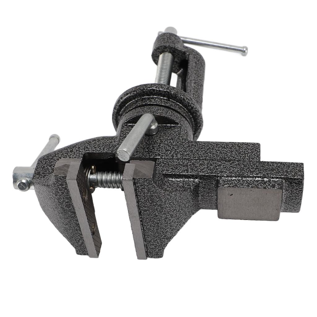 Струбцина Тиски Настольные Вращающиеся на 360 градусов Универсальные Мини Тиски для Верстака Ширина Открытия Губок 75 мм 62 мм
