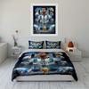 Argentinian Soccer Champion Set Bedding Duvet Cover Set Duvet Cover Pillowcases Home Decor (1 * Duvet Cover 2 * Pillowcases, without duvet insert)