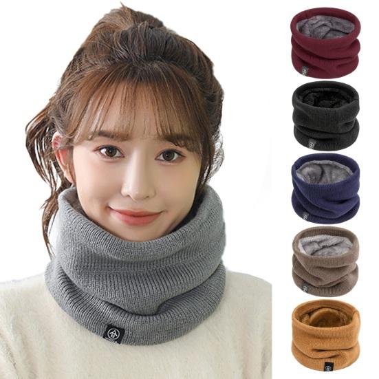 Unsiex Cycling Neck Wrap Thick Soft Plush Elastic Regular Fit Warm Windproof Cold Resistant Color Color Outdoor Skiing Skating Neck Warmer