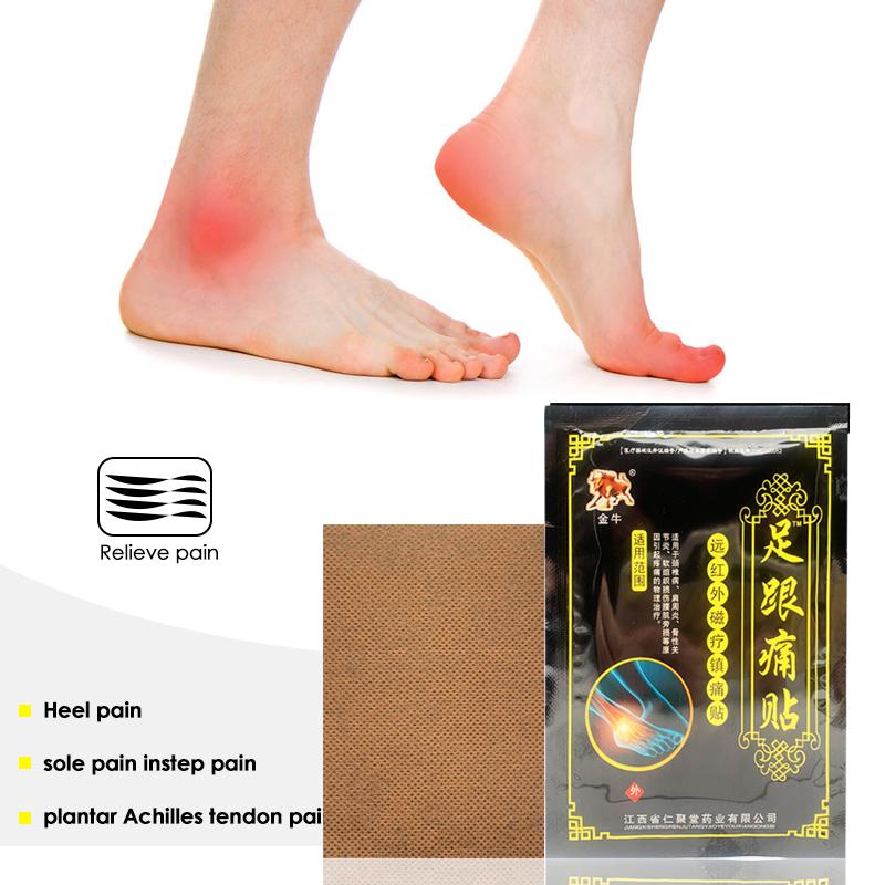 Heel Spur Pain Relief Patch Herbal Bone Spurs Achilles Tendonitis Patch Calcaneal Spur Plaster Foot Care Tool